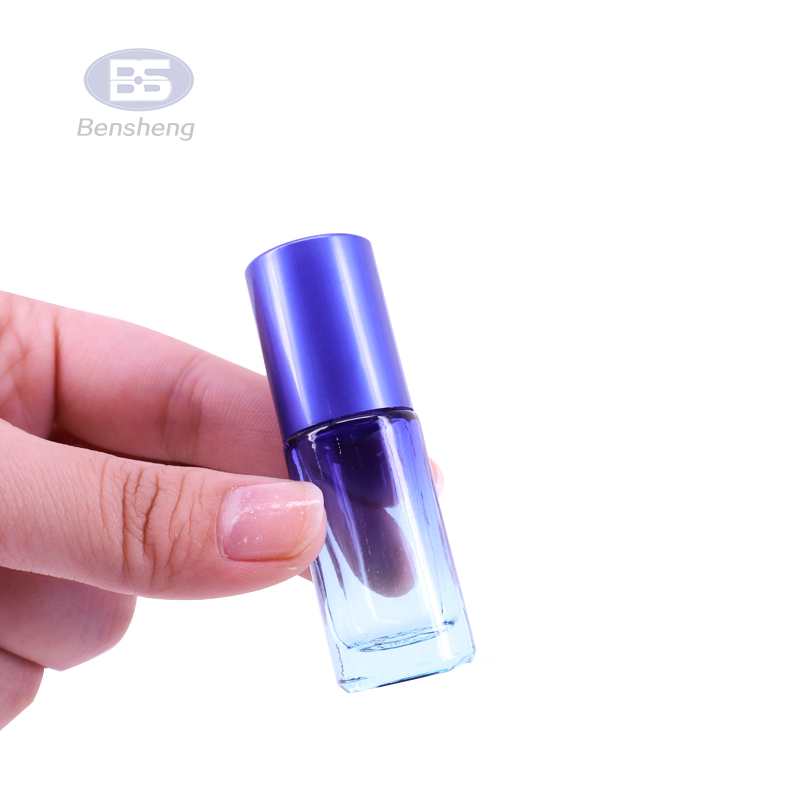 Fancy Colored Liptint Essential Oil Roller Private Label Lip Gloss Roll On Glass Bottle 10ml