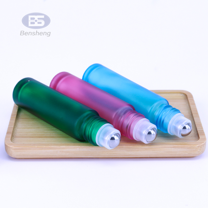 Fancy Colored Liptint Essential Oil Roller Private Label Lip Gloss Roll On Glass Bottle 10ml