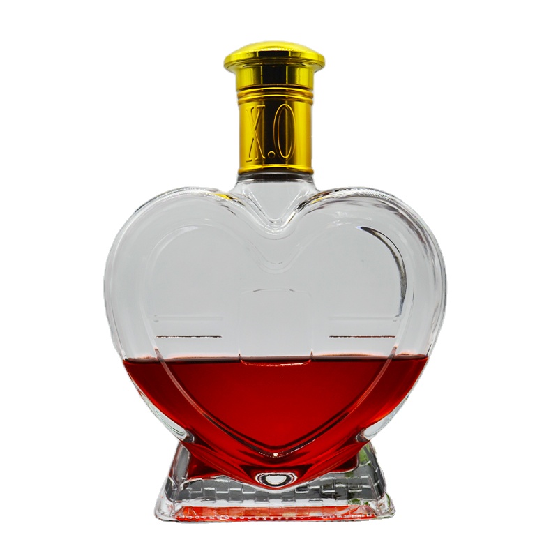 Fancy Design Premium 500ml 750ml Vodka Whiskey Brandy Glass Bottle Manufacturer 750ml Empty Spirit Bottle Rum Gin Bottle