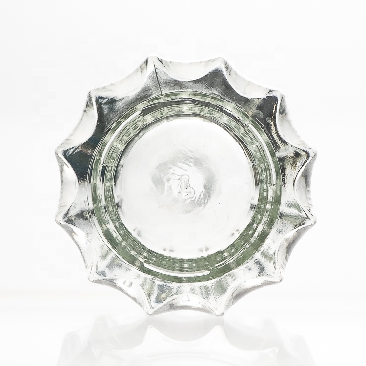 Fancy Embossed Crystal 100ml Egypt Glass Perfume Bottles Empty Cosmetic Bottles with Crown Spray