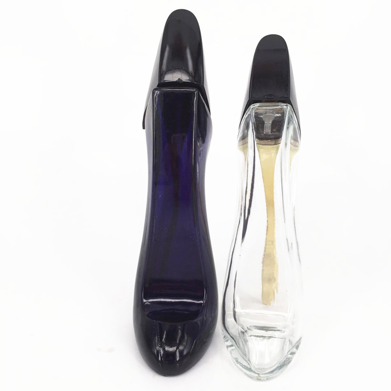 Fancy Empty Frasco de Perfumes Sapato Glass Perfume Bottles Bulk 100 ml