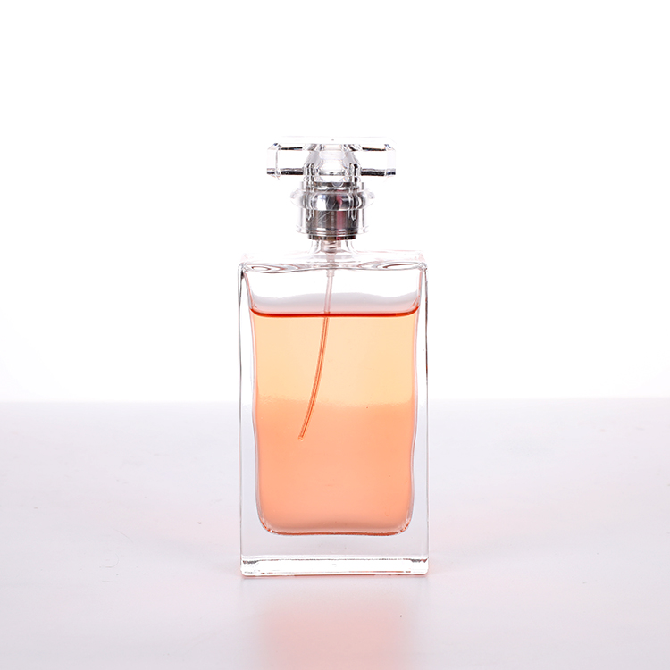 Fancy Empty Rectangle Flacon Parfum 50ml 100ml Perfume Spray Glass Bottles