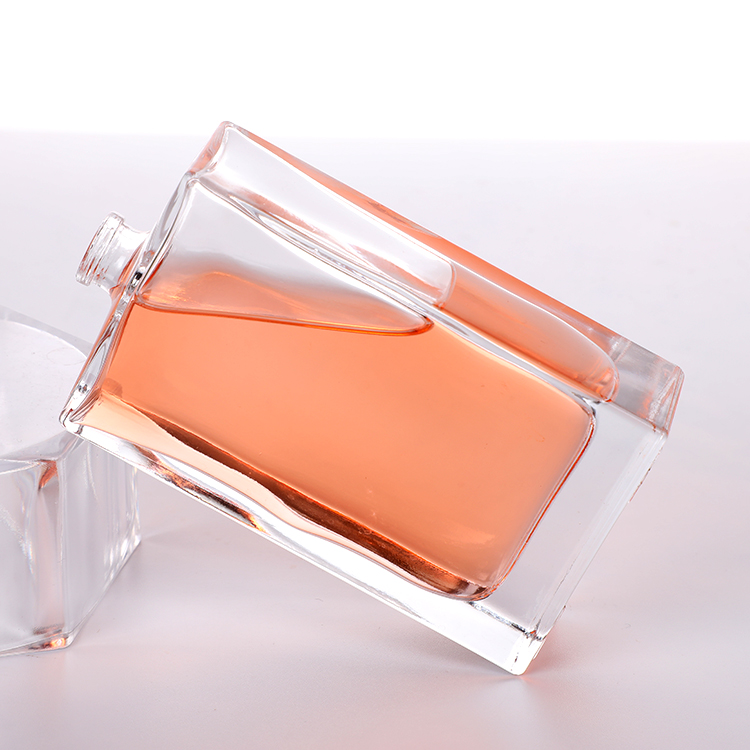Fancy Empty Rectangle Flacon Parfum 50ml 100ml Perfume Spray Glass Bottles
