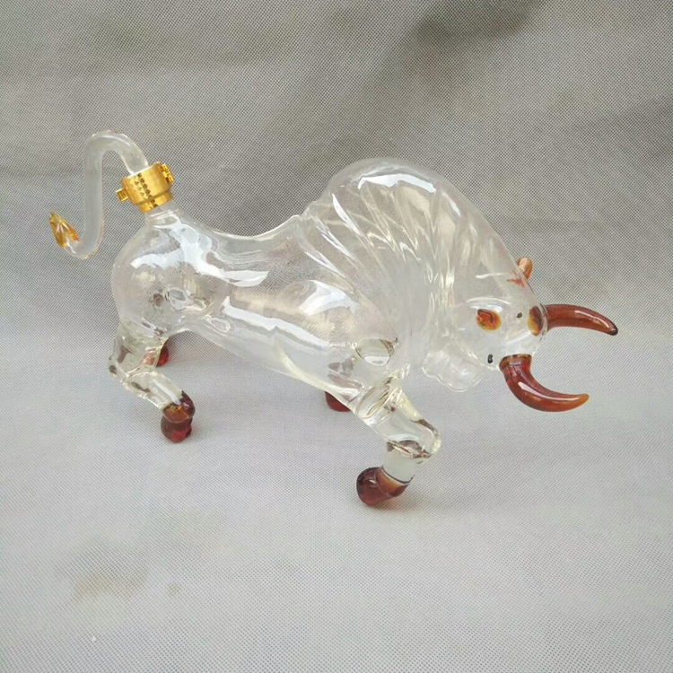 Fancy Hot Hand Blown 100ml Chinese Zodiac 12 Animals Mini Glass Bottle