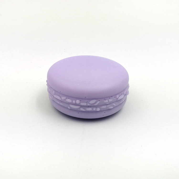 Fancy Macaroon shape lip cream jar 7g