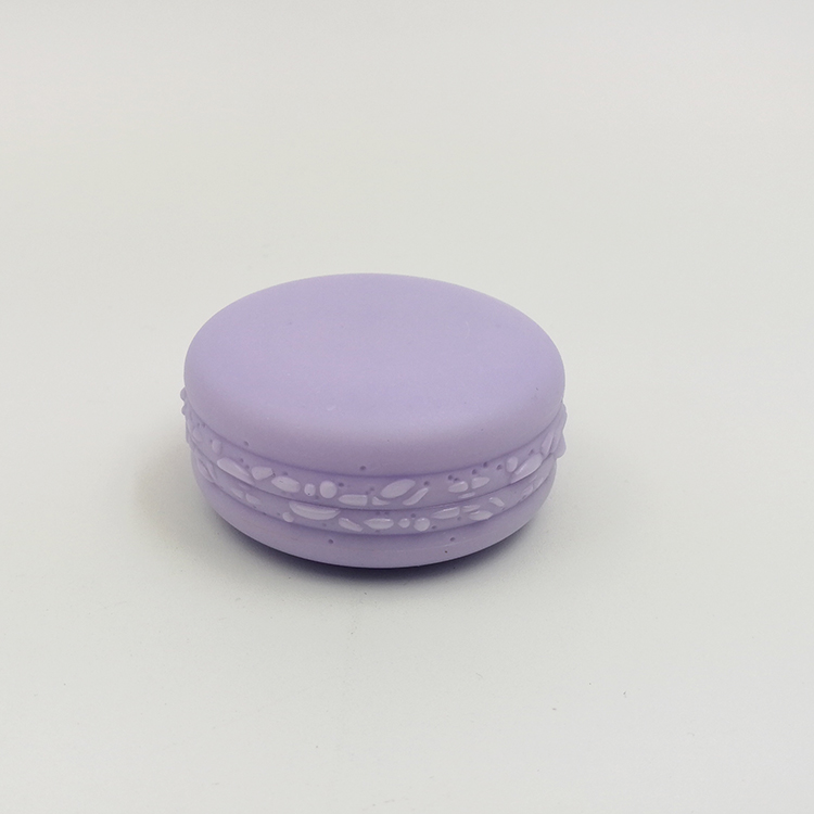 Fancy Macaroon shape lip cream jar 7g