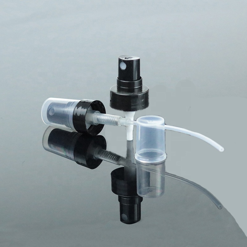 Fancy factory 1 oz 30ml clear empty boston round glass bottle with mist spray (BRS06)