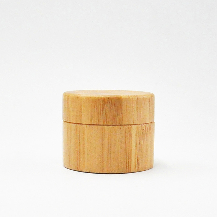 Fancy plastic jars bamboo jar