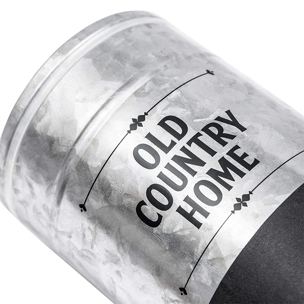Farmhouse Kitchen Canisters Set Bonus Removable Chalkboard Labels & Marker Included