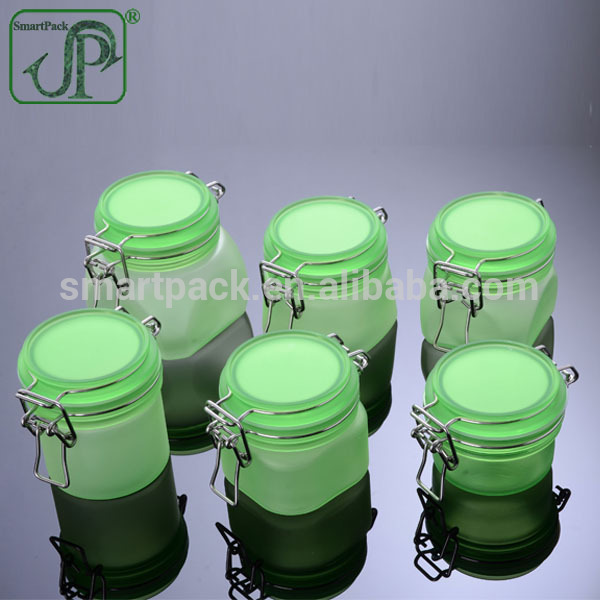 Fashion Design Customized Color Plastic Kilner PET jar