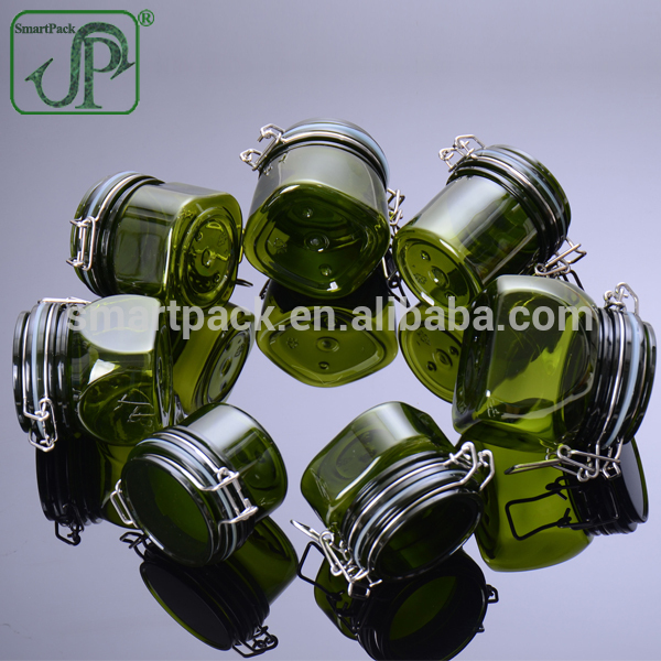 Fashion Design Customized Color Plastic Kilner PET jar