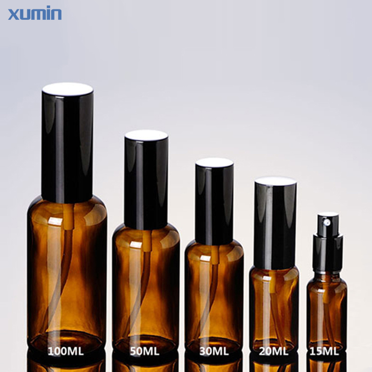Fashion Foundation Bottle Packaging Alumina  Cover Cap Essential Oil Glass Bottle 15Ml - 100Ml Cosmetic Glass Bottle