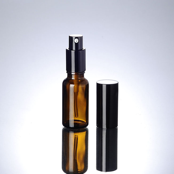 Fashion Foundation Bottle Packaging Alumina Cover Cap Essential Oil Glass Bottle 15Ml - 100Ml Cosmetic Glass Bottle