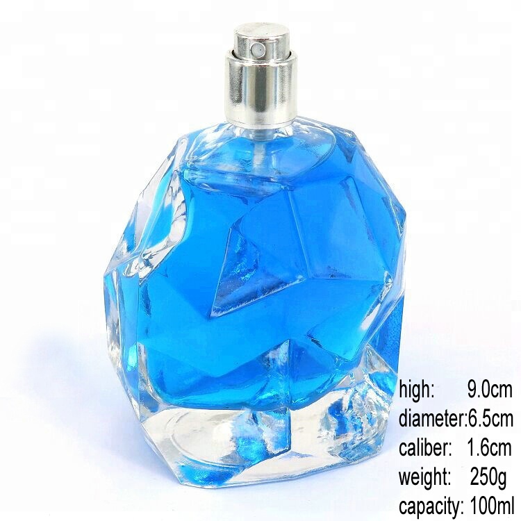 Fashion women 50ml luxury perfume bottle vintage with cologne bottle