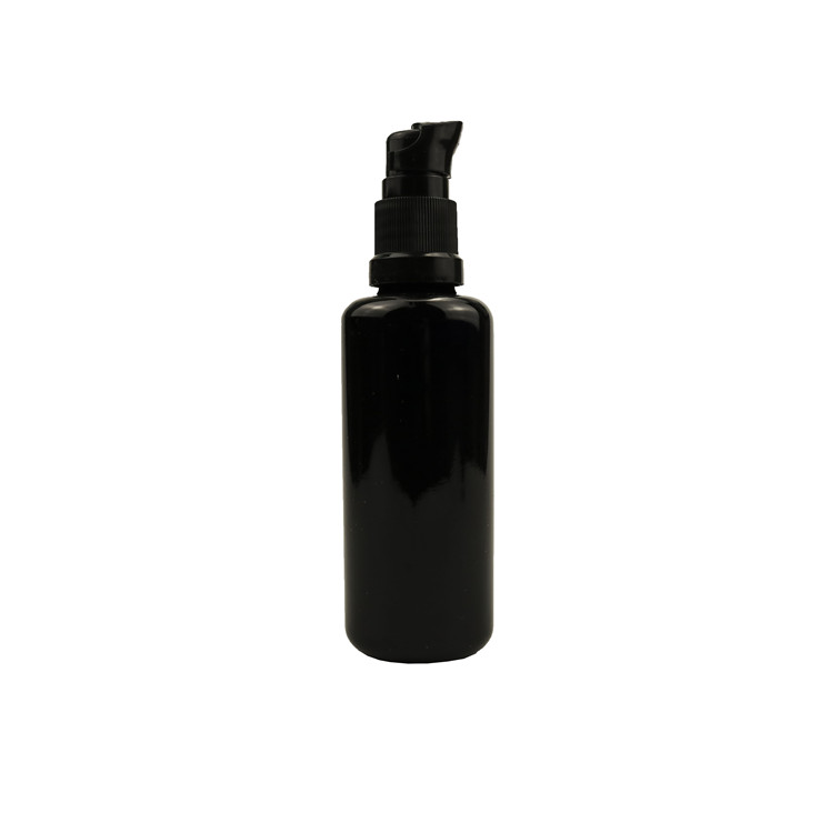 Fashionable 10ml 30ml 50ml Glss Ultraviolet Essential Oil Bottle Optical Violet Glass Bottle With Pump Sprayer