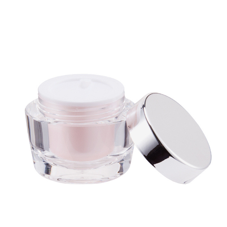 Fashionable 15g30g50g Acrylic Cosmetic round shape skin care Cream Jar