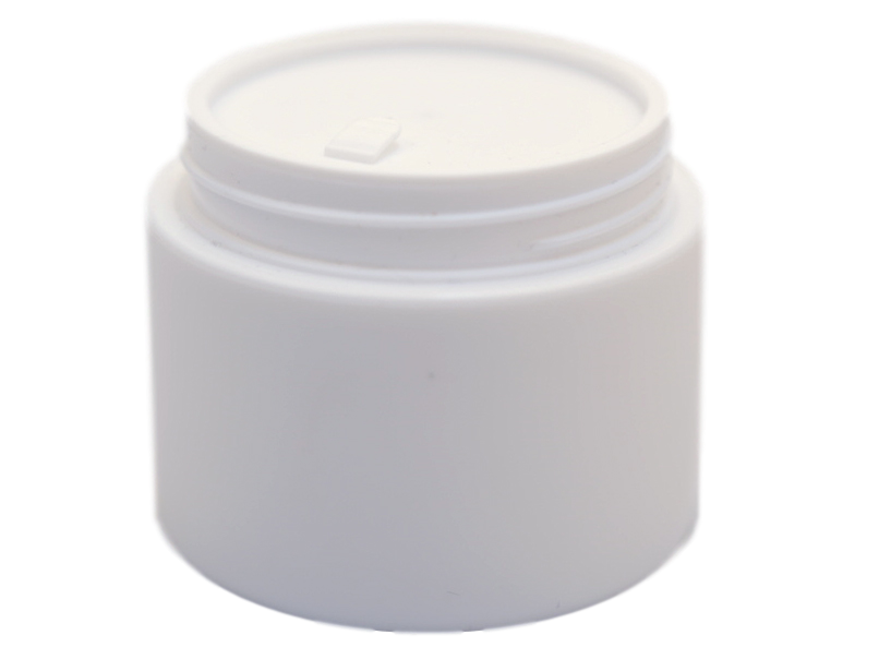 Fast Delivery 10g 20g 30g 50g PP plastic double wall cosmetic jar with bamboo printing top cap