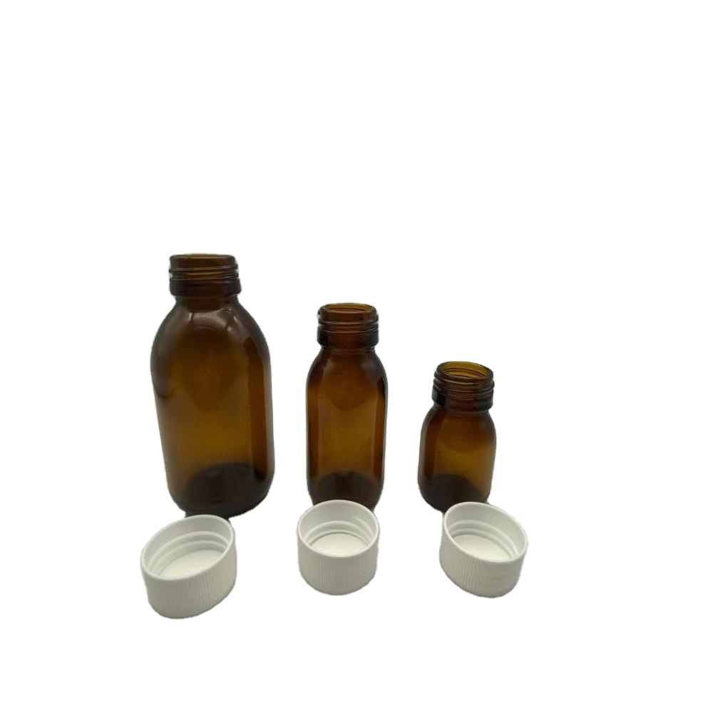 Fast Delivery 30ml 60ml 125ml Amber Glass Bottle