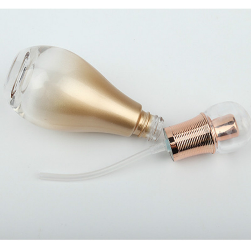 Fast Shipping in stock round shape 50gram empty clear transparent glass cream cosmetic jars containers