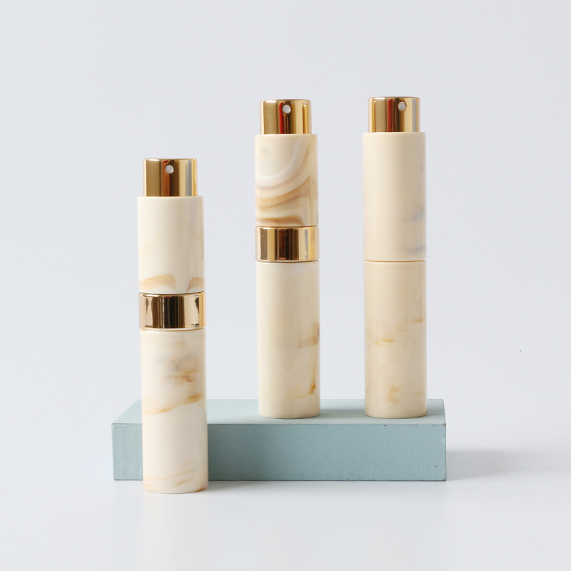 Fast delivery empty 8ml 10ml mini portable luxury travel size refillable pocket perfume atomizer glass bottle for spray