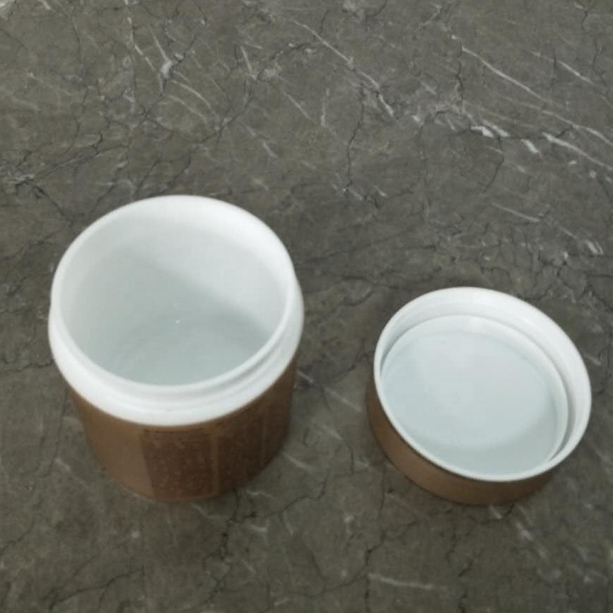 Fast delivery factory price 150g 200g round shape pp material body cream container empty cosmetic packaging plastic jar