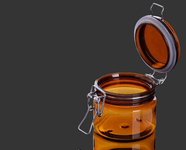 Fast delivery plastic 220ml PET cream jar with lid min order whole cream jar