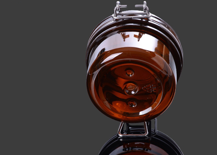 Fast delivery plastic 220ml PET cream jar with lid min order whole cream jar