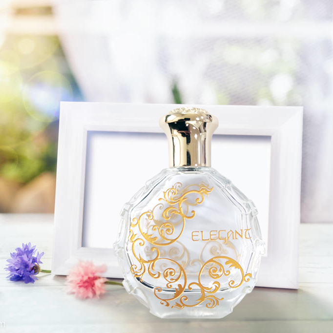 Fast response reliable supplier made arabic style glass perfume bottle with metal cap