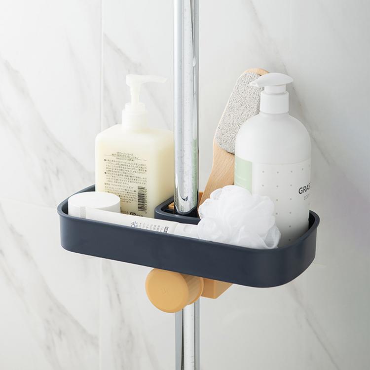 Faucet shelf sponge rag drain rack kitchen sink countertop storage rack sink free punch storage tool