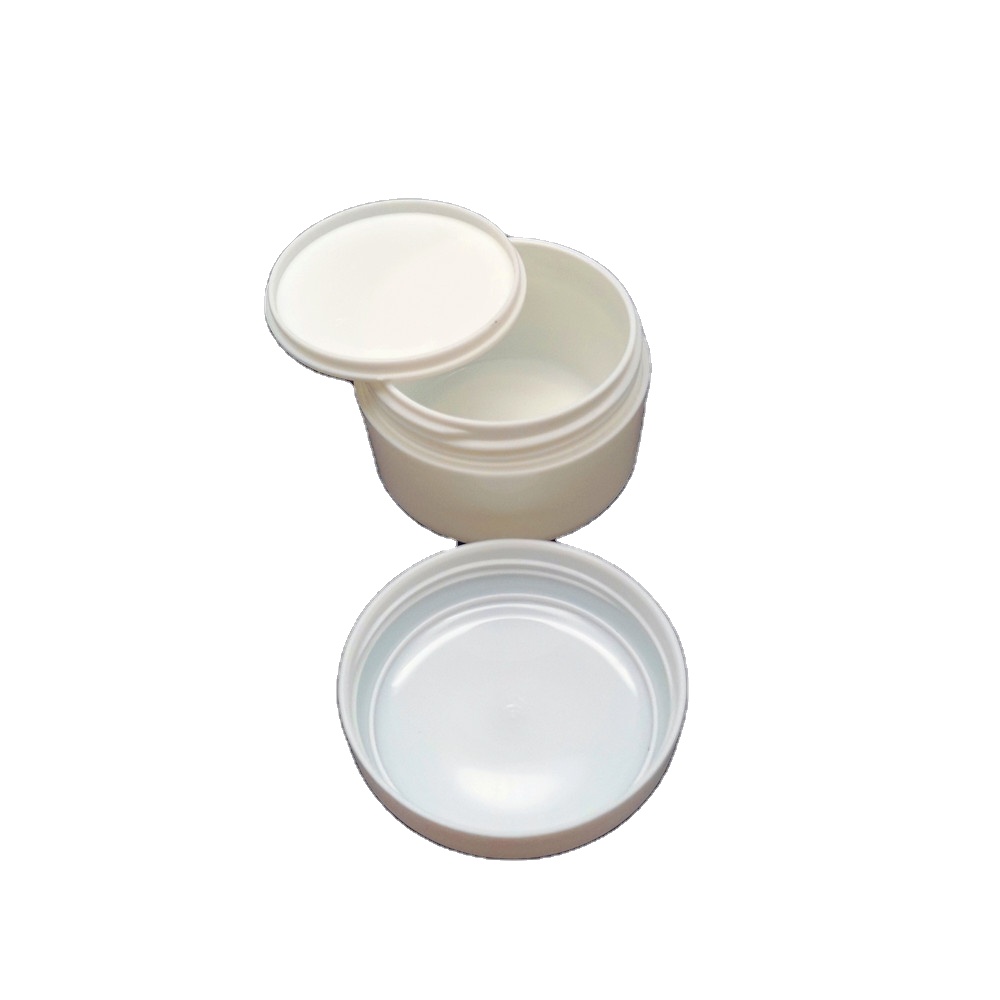 Favorable price OEM custom 100ml PP plastic cosmetic face cream jar