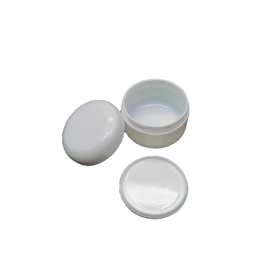 Favorable price OEM custom 100ml PP plastic cosmetic face cream jar