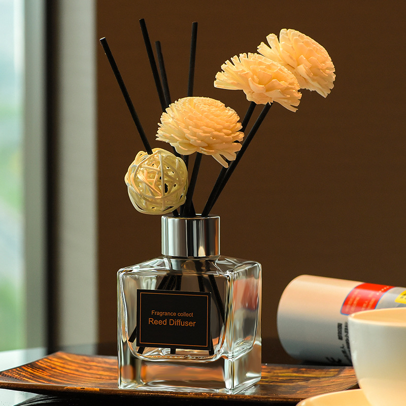 Feel Fragrance Unique Glass Diffuser Bottles DIY Replacement Reed