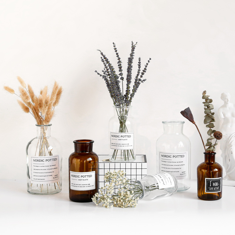 Feel Fragrance Unique Glass Diffuser Bottles DIY Replacement Reed