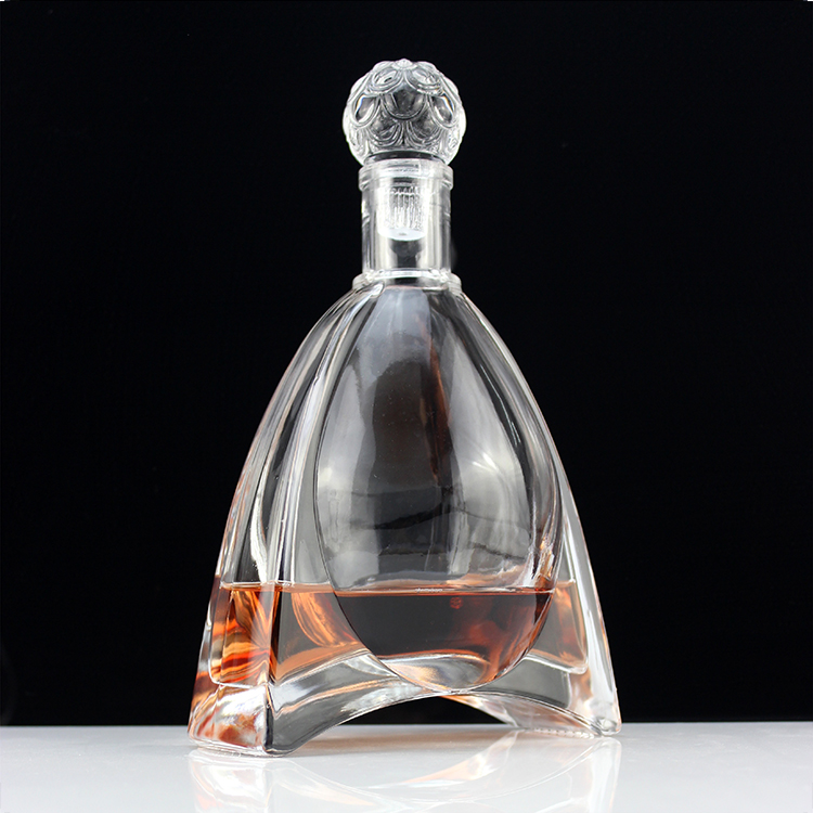 Fengming OEM/ODM 152*116*146mm Empty Glass Wine Liquor Bottles