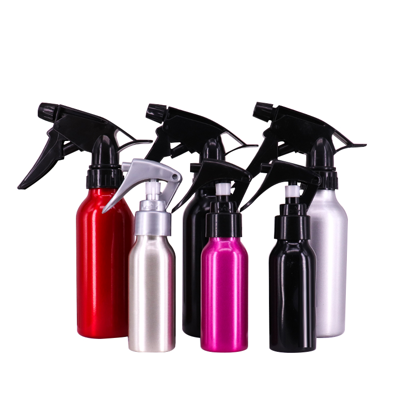 Fine Mist Hair Oil Lables For Spray Aluminium Bottle Continuous Spray Pump Metal Bottles Continuous Mist Spray Bottle Fine