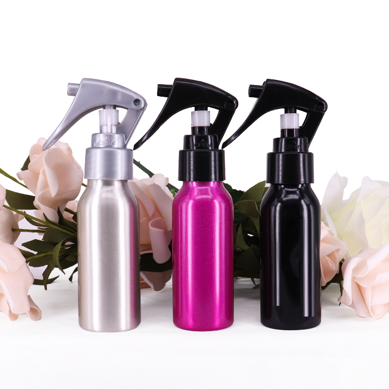 Fine Mist Hair Oil Lables For Spray Aluminium Bottle Continuous Spray Pump Metal Bottles Continuous Mist Spray Bottle Fine