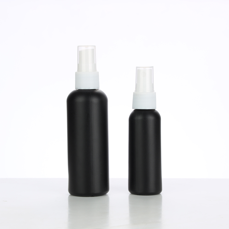 Fine Workmanship 100Ml Hdpe Spray Bottle Black