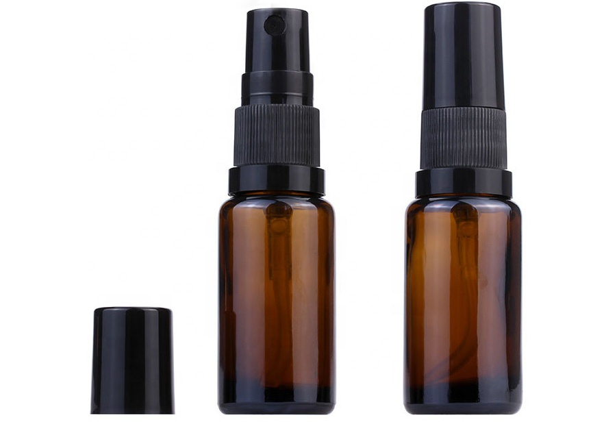 Flat shoulder doterra essential oil glass dropper bottle 10ml 15ml amber empty glass bottles