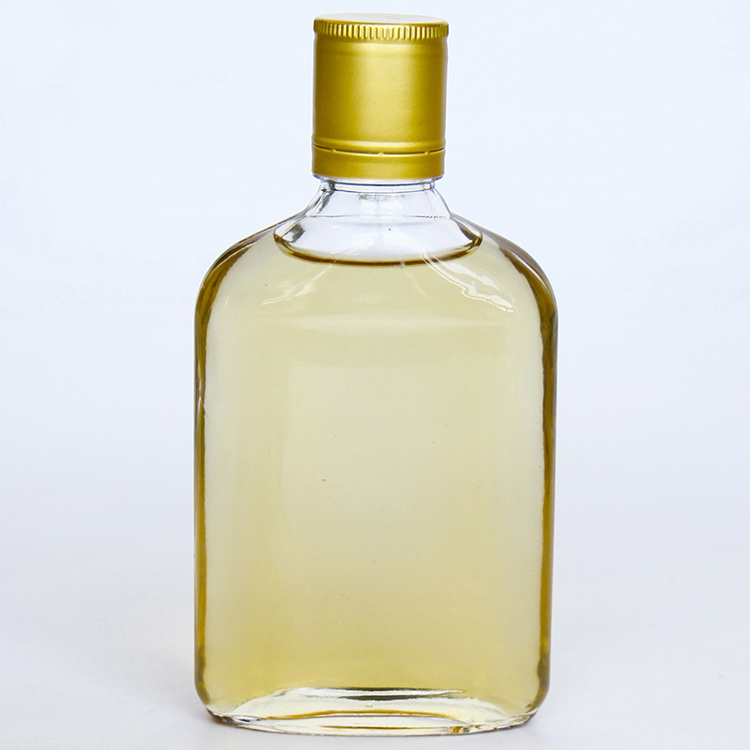 Flint Plain 200ml Hip Flask Cold Brew Coffee Glass Bottle 200ml For Iced Coffee