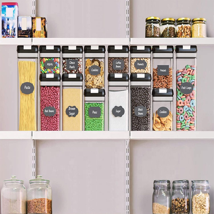 Flour bin food storage jar pantry canisters plastic airtight container Gift Set