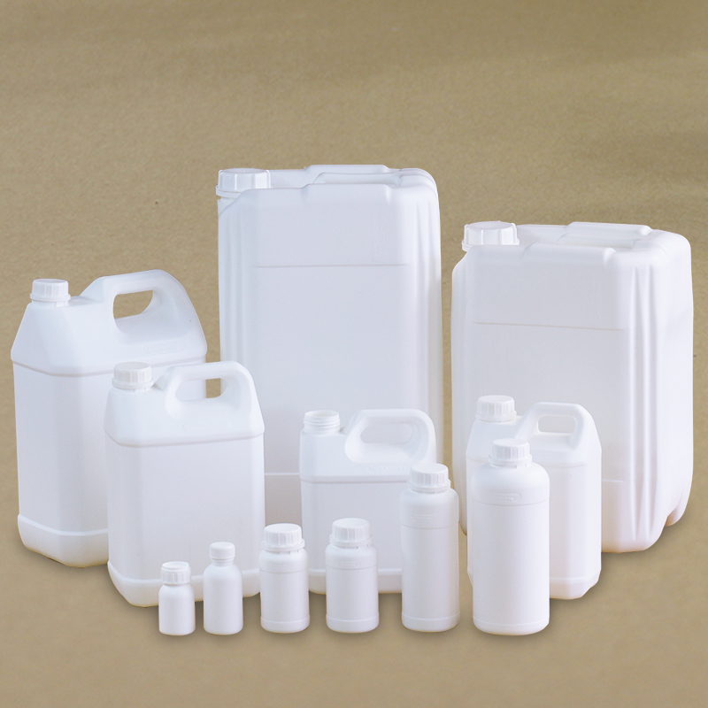 Fluorinated Ethylene Propylene Plastic HDPE Round Bottles Containers Square Drums Pails For Laundry Detergent Liquid