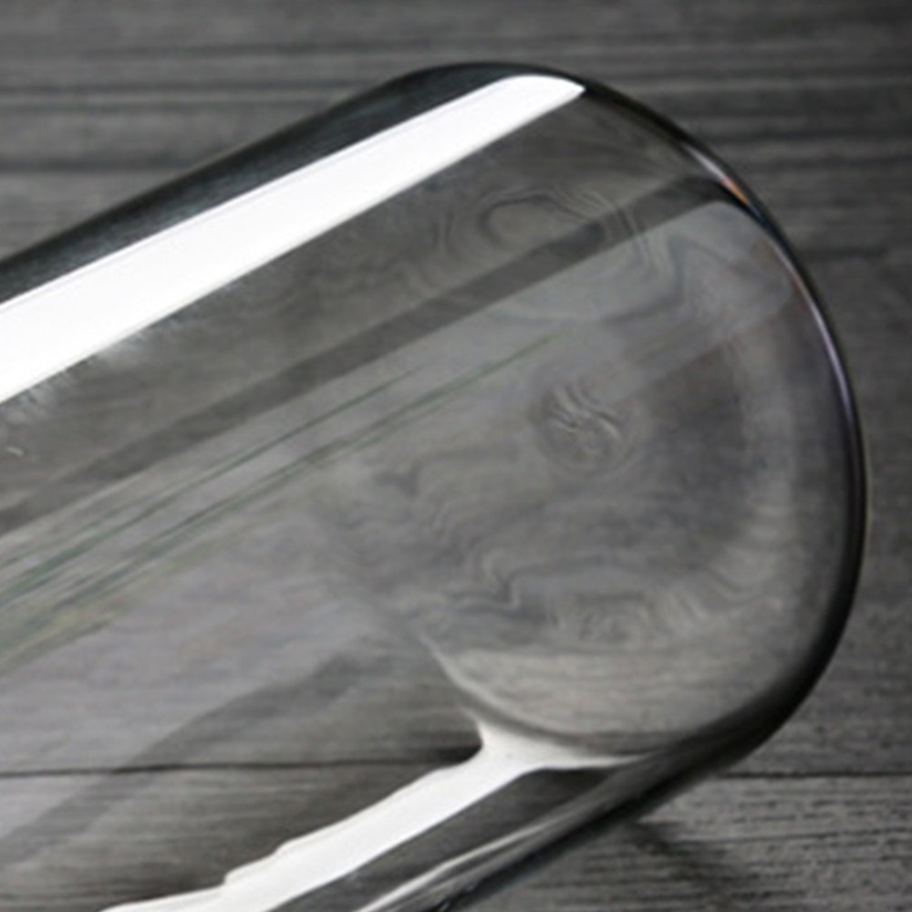 Food Canister Borosilicate Glass Jar Storage with BambooWooden Lid