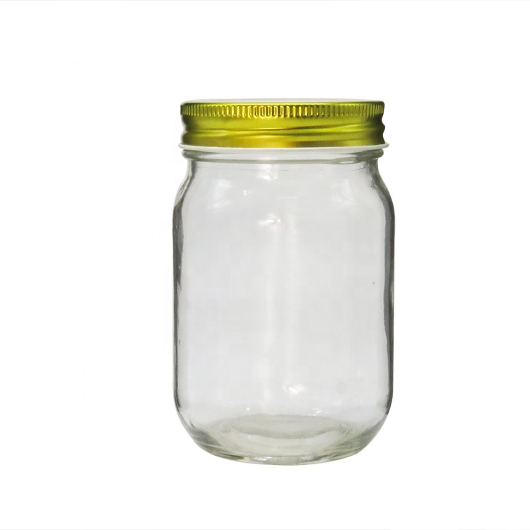 Food Grade 12oz 380ml Canning Glass Mason Jars for Coconut Oil