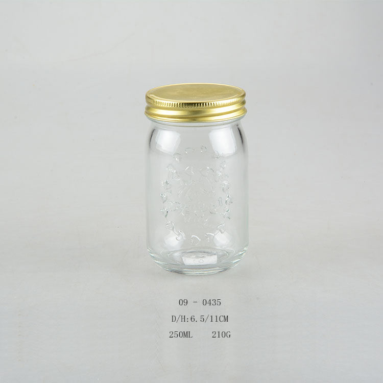 Food Grade 24oz Wide Mouth Mason Jar with Tinplate Lid and Band