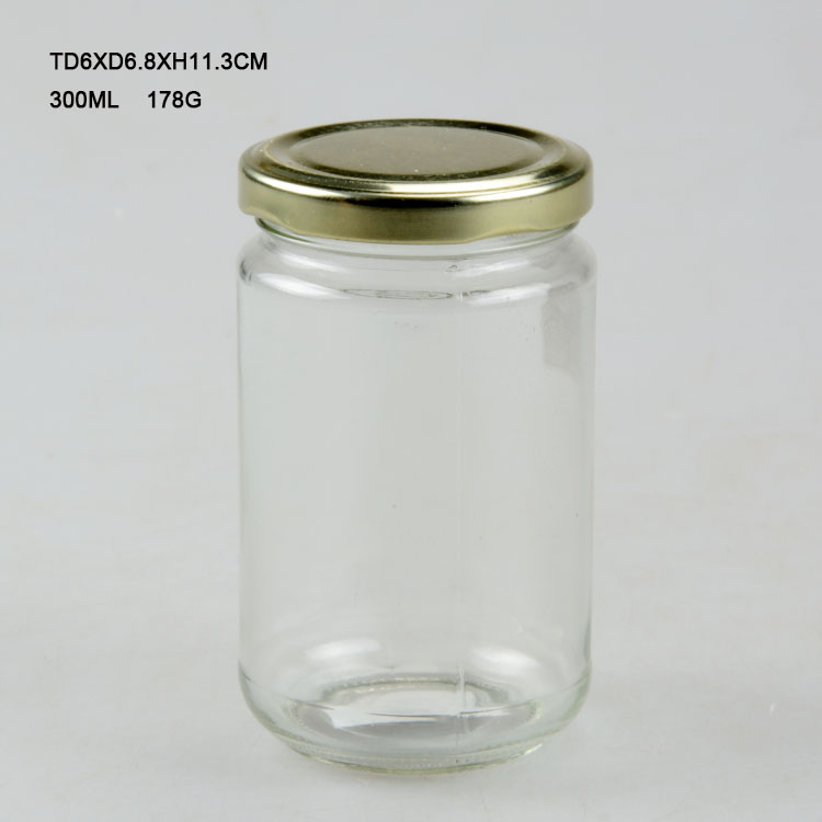 Food Grade 24oz Wide Mouth Mason Jar with Tinplate Lid and Band