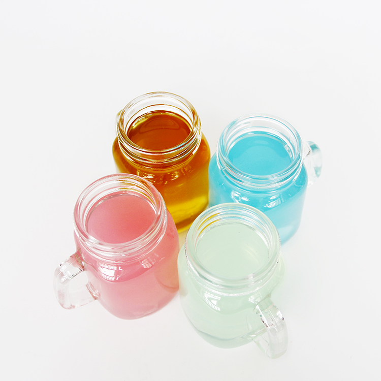 Food Grade 4 oz 120ml Vodka Juice Mini Mason Jar Drinking Shot Glass Mug With Metal Screw Lid