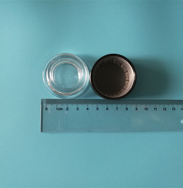 Food Grade 5ml Non-Stick Glass Container Wax Dab Oil Jar