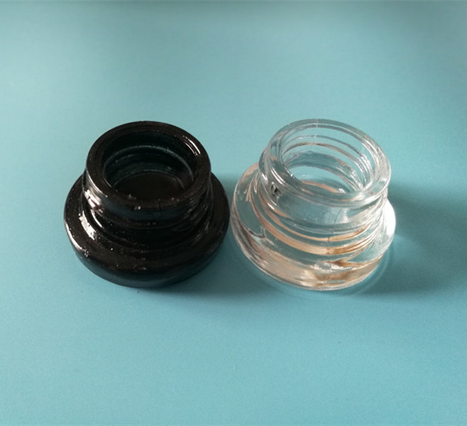 Food Grade 5ml Non-Stick Glass Container Wax Dab Oil Jar