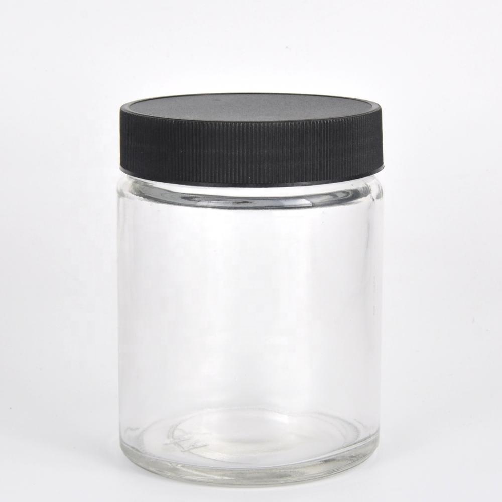 Food Grade Acacia Wood Seal Lid Glass Jar Food Jar With Lid Glass Storage Jars Airtight Lid