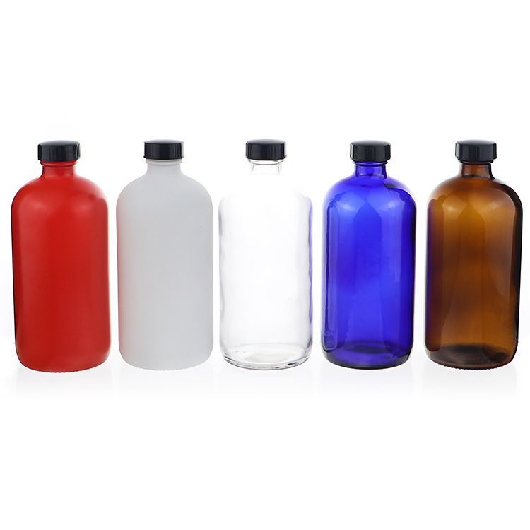 Food Grade Boston Kombucha Glass Bottles 250ml For Beverages Juice